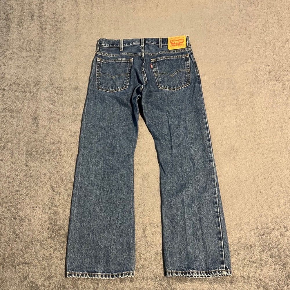 Y2K Levis 517 Mens Bootcut Jeans Medium Wash Denim Size 32x29 Grunge